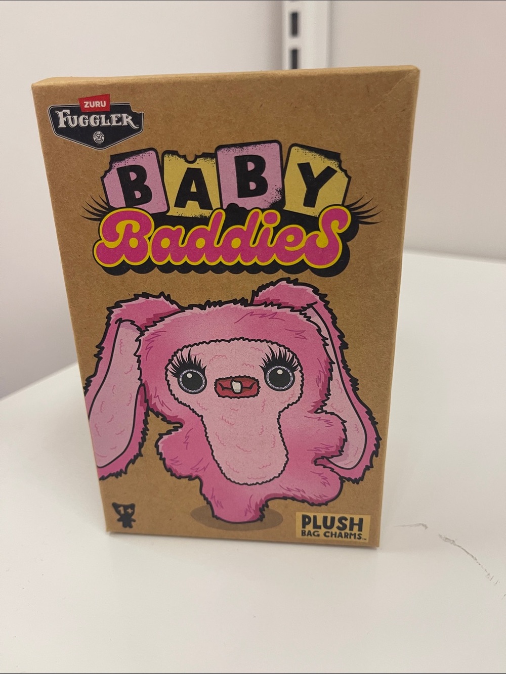 Baby Baddies Plush Bag Charm - Pink by ZURU Fuggler